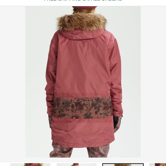 burton shadowlight parka